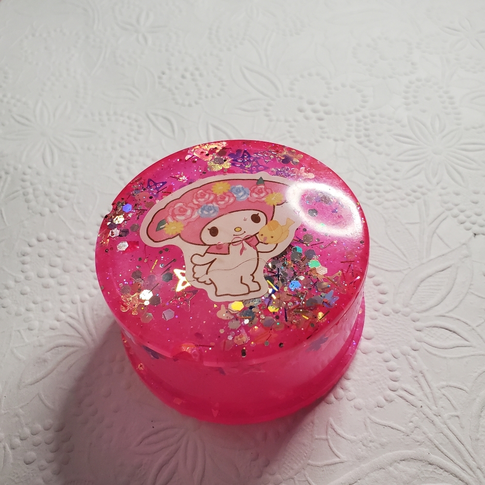 Handmade my melody sanrio jewelry box/trinket box